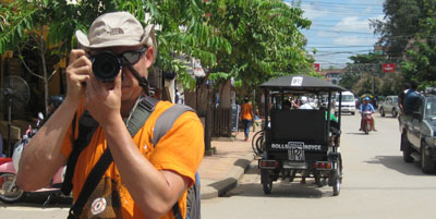Jason Low in Siem Reap, Cambodia