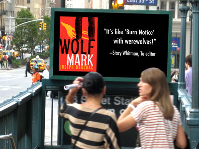 Wolf Mark subway advert