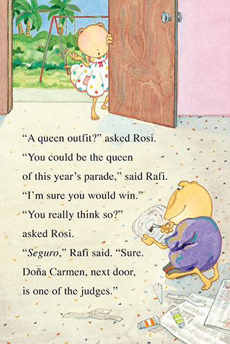 Rafi and Rosi Carnival Chapter Book Lulu Delacre Puerto Rico | Lee