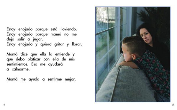 Interior spread #2 for Estoy enojado by Barbara M. Flores; Elena Castro; Eddie Hernández