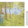 Interior spread #1 for Night Golf by William Miller and Cedric Lucas