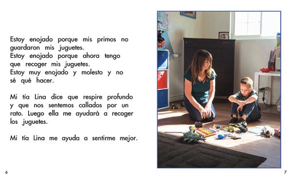 Interior spread #3 for Estoy enojado by Barbara M. Flores; Elena Castro; Eddie Hernández