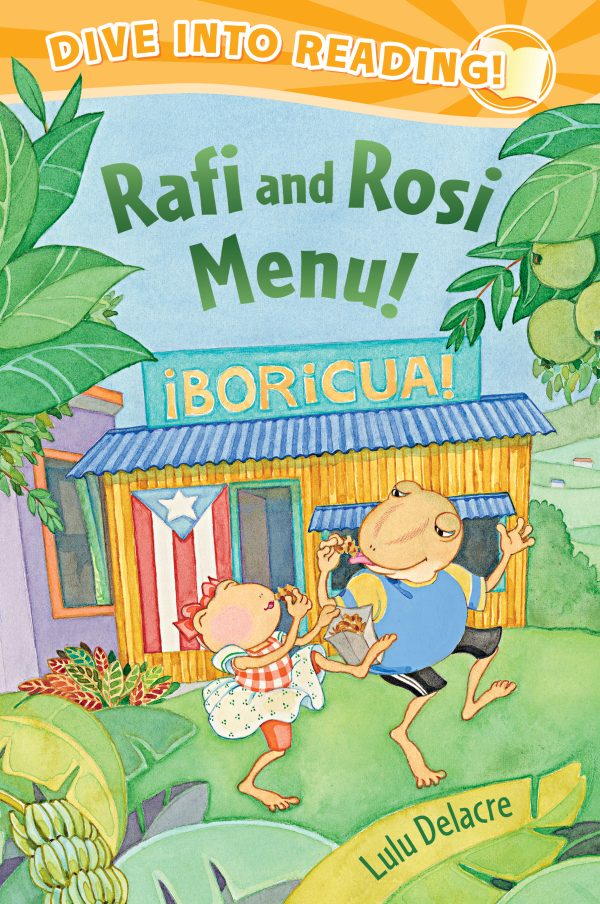 Front cover for Rafi and Rosi Menu! by Lulu Delacre and Lulu Delacre