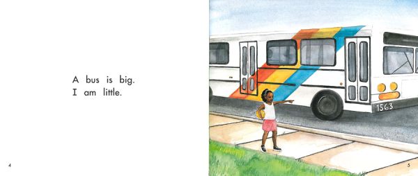 Interior spread #3 for Big or Little? by Fonda Bell Miller and Shadra Strickland
