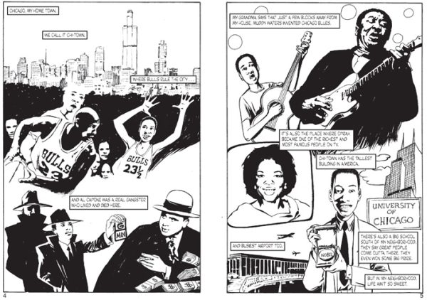 Interior spread #1 for Yummy by G. Neri and Randy Duburke