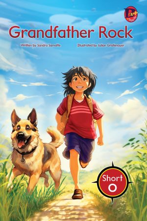 Front covernull for Grandfather Rock (Drumbeat Decodable Book Collection #2) by Sandra Samatte and Julian Grafenauer