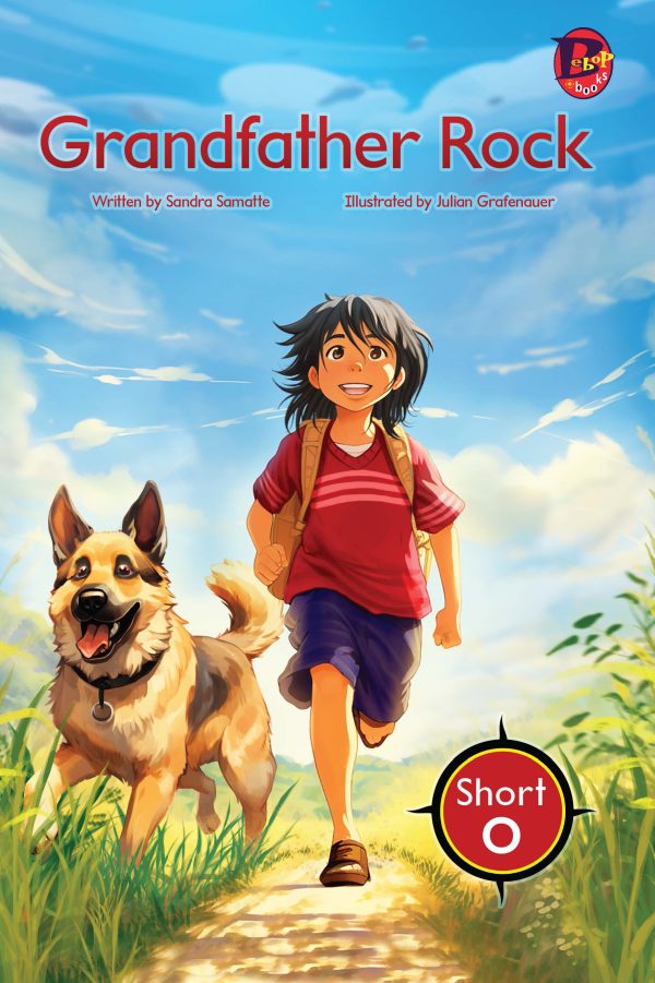 Front cover for Grandfather Rock (Drumbeat Decodables #2) by Sandra Samatte and Julian Grafenauer
