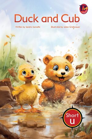 Front covernull for Duck and Cub (Drumbeat Decodable Book Collection #1) by Sandra Samatte and Julian Grafenauer