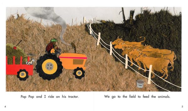 Interior spread #3 for Pop Pop and Grandpa by Mary Dixon Lake and Christiane Krömer