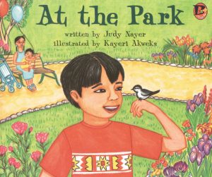 Front covernull for At the Park by Judy Nayer and Kayeri Akweks