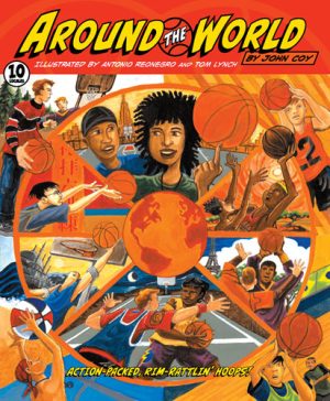 Front covernull for Around the World by John Coy and Antonio Reonegro; Tom Lynch