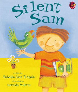 Front covernull for Silent Sam by Tabatha Jean D'Agata and Geraldo Valerio