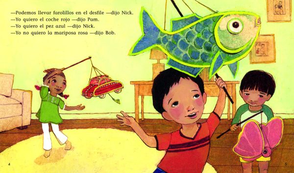 Interior spread #3 for Luna sorpresa by Caroline Hatton and Felicia Hoshino