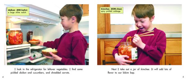Interior spread #3 for Bibim Bap for Dinner by Laura Williams and Laura E. Williams