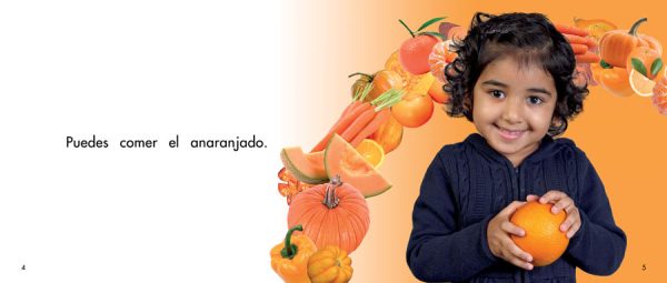 Interior spread #3 for ¿Puedes comer el arco iris? by Anastasia Suen and Paul Colin