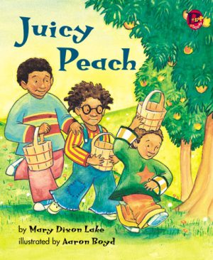 Front covernull for Juicy Peach by Mary Dixon Lake and Aaron Boyd