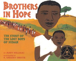 Front covernull for Brothers in Hope by Mary Williams and R. Gregory Christie