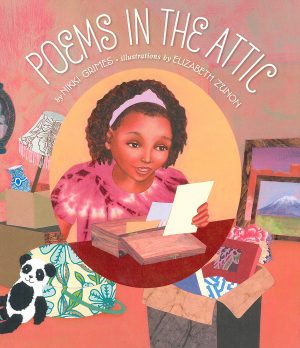 Front covernull for Poems in the Attic by Nikki Grimes and Elizabeth Zunon