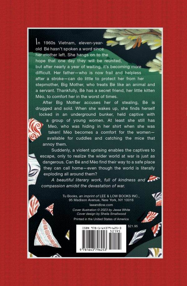 Back cover for Mèo and Bé by Doan Phuong Nguyen and Jesse White