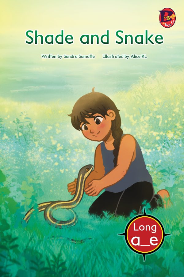 Front cover for Shade and Snake (Drumbeat Decodables #6) by Sandra Samatte and Alice RL