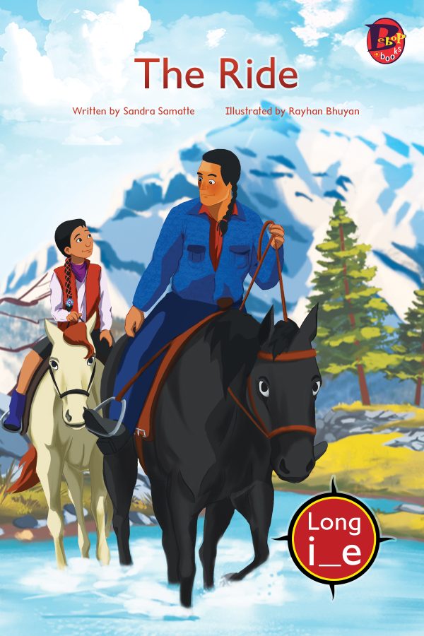 Front cover for The Ride (Drumbeat Decodables #10) by Sandra Samatte and Rayhan Bhuyan